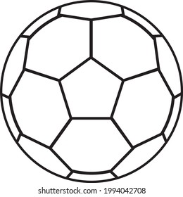 Vector illustration of ball high resolution