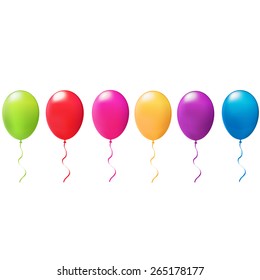 Vector illustration of balloon