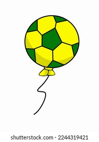 vector illustration of balloon cartoon
