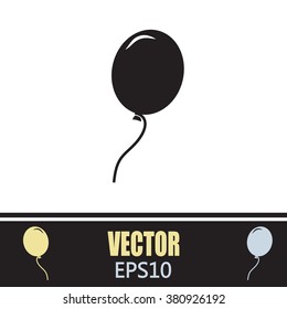 Vector illustration balloon icon