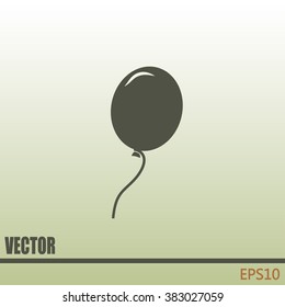 Vector illustration balloon icon