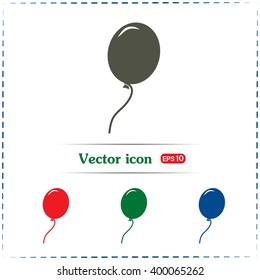 Vector illustration balloon icon