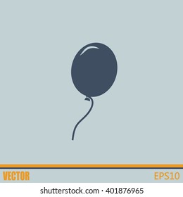 Vector illustration balloon icon
