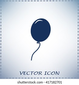 Vector illustration balloon icon