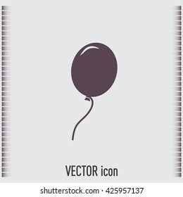 Vector illustration balloon icon