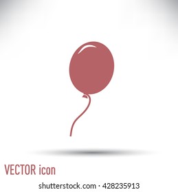 Vector illustration balloon icon