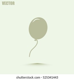 Vector illustration balloon icon