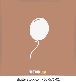 Vector illustration balloon icon
