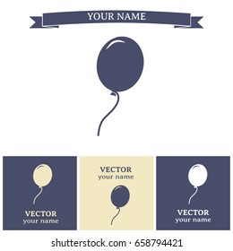 Vector illustration balloon icon