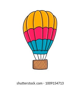 Vector illustration balloon for print, textile, decor, card, invitation.