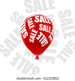Vector illustration of balloons