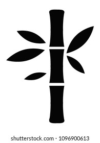 Vector illustration of a Bamboo Branch