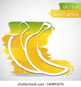 Vector illustration of banana