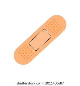 Ilustración vectorial de un vendaje.