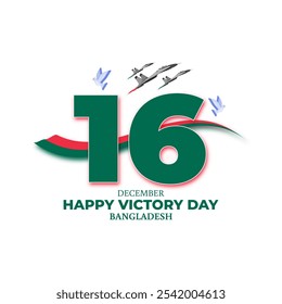 Vector illustration of Bangladesh Victory Day social media template