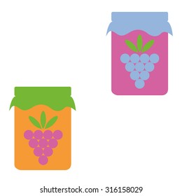 vector illustration of banks with the workpiece jam
