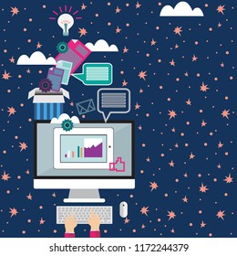 vector illustration for banner