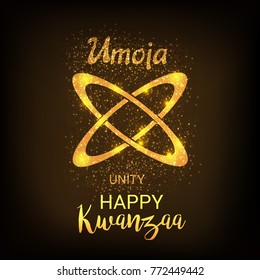 Vector illustration of a Banner for African Kwanzaa festive concept.