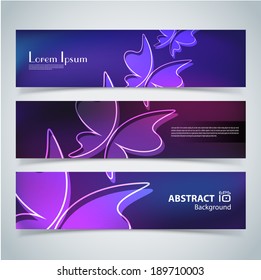 Vector illustration banner for cover design, website background or advertising.