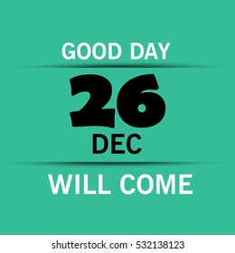Vector illustration of a Banner For Day of Good Will.