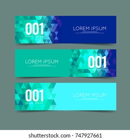 Vector Illustration Banner design Background .