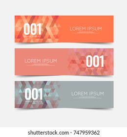 Vector Illustration Banner Design Background 