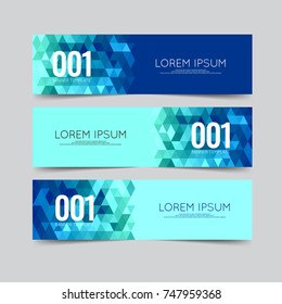Vector Illustration Banner Design Background 