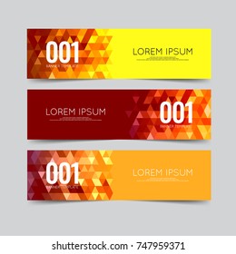 Vector Illustration Banner Design Background 