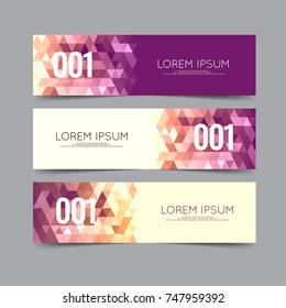 Vector Illustration Banner Design Background 