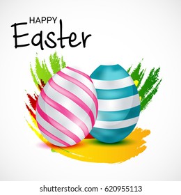Vector illustration of a Banner for Happy Easter.