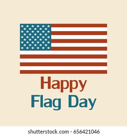 Vector Illustration Banner Happy Flag Day Stock Vector (Royalty Free ...