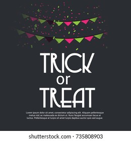 Vector illustration of a Banner for Happy Halloween.