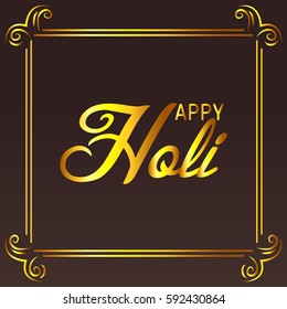 Vector illustration of a Banner for Happy Holi.