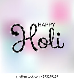 Vector illustration of a Banner for Happy Holi.