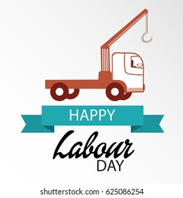 Vector illustration of a Banner for Happy Labour Day.