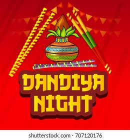Vector illustration of a Banner for Happy Navratri with Maa Durga.
flyer