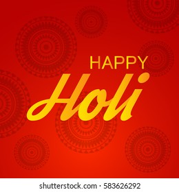 Vector illustration of a Banner For Holi Celebration.