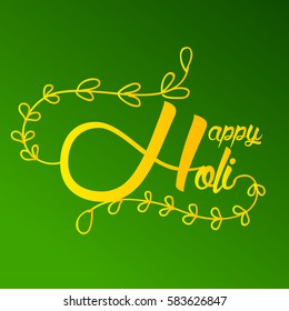 Vector illustration of a Banner For Holi Celebration.