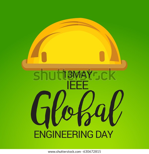 Vector Illustration Banner Ieee Global Engineering Stock Vector
