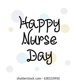 Vector illustration of a Banner for International Nurse Day.