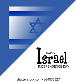 Vector illustration of a Banner for Israel Independence Day.