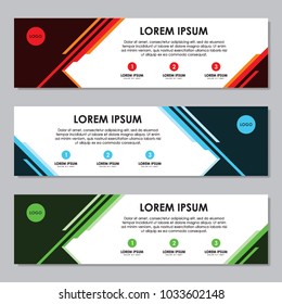 vector illustration banner leaflet promotion template