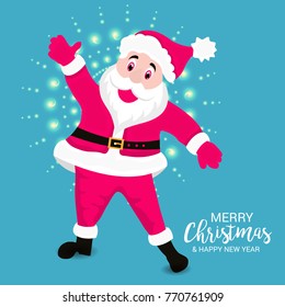 Vector illustration of a Banner for Merry Christmas.