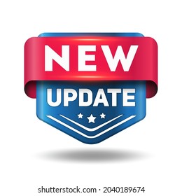 Vector illustration banner new update
