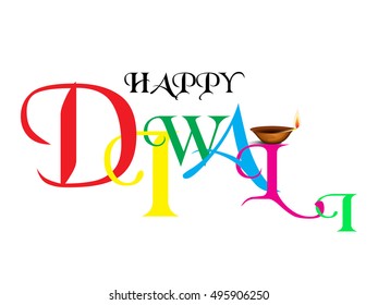 Vector illustration of a banner or poster for festival of diwali celebration background.