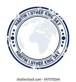 Vector illustration of a Banner or Poster for Martin Luther King Day.