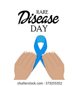 Vector illustration of a Banner for Rare Disease Day.