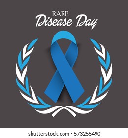 Vector illustration of a Banner for Rare Disease Day.