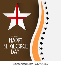 Vector illustration of a Banner for St George Day.