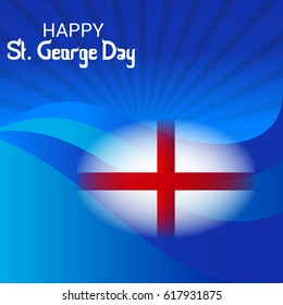 Vector illustration of a Banner for St George Day.
